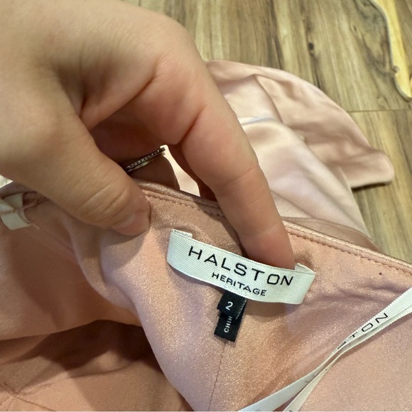 Halston heritage strapless tiered ruffle dress - Picture 11 of 11